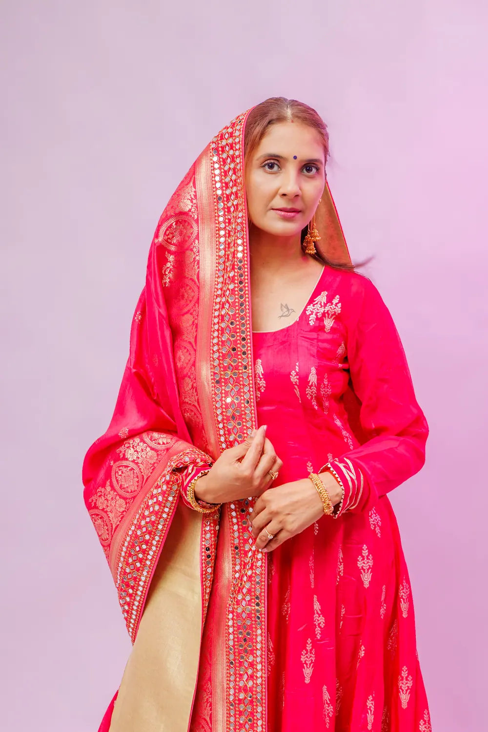 Rani Anarkali Set