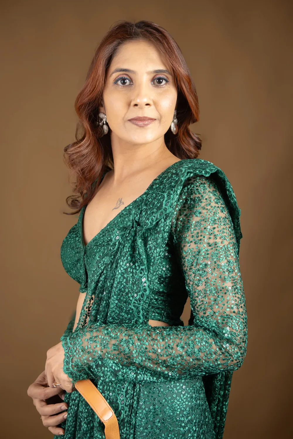 Zumurrud Sequin Drape, second view